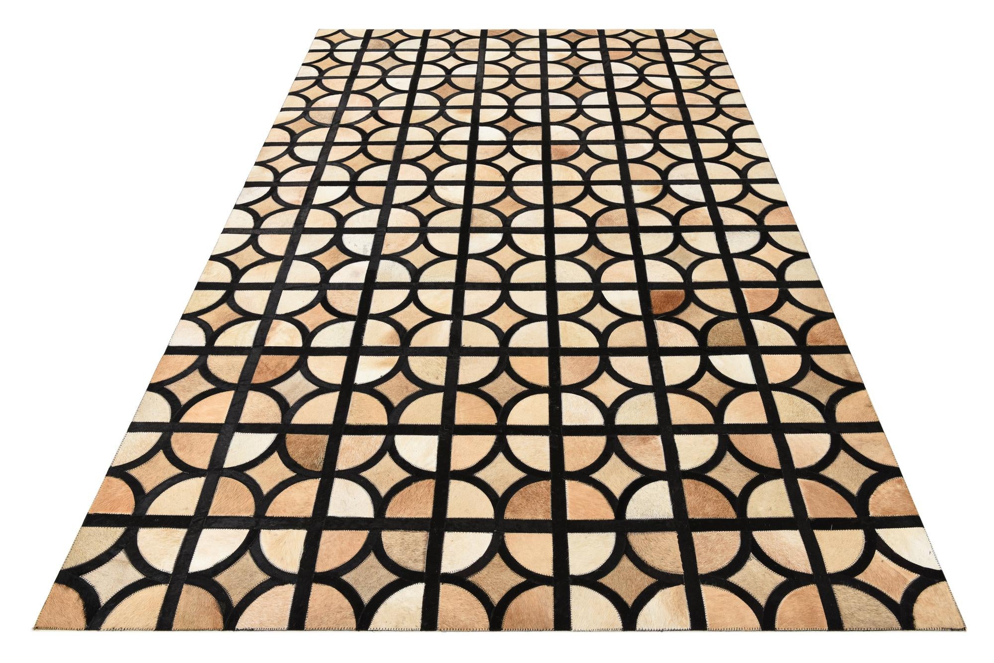 5' x 7' 10 Cowhide Rug