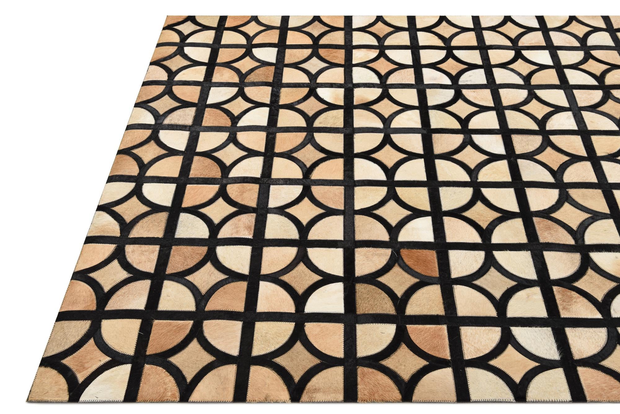 5' x 7' 10 Cowhide Rug