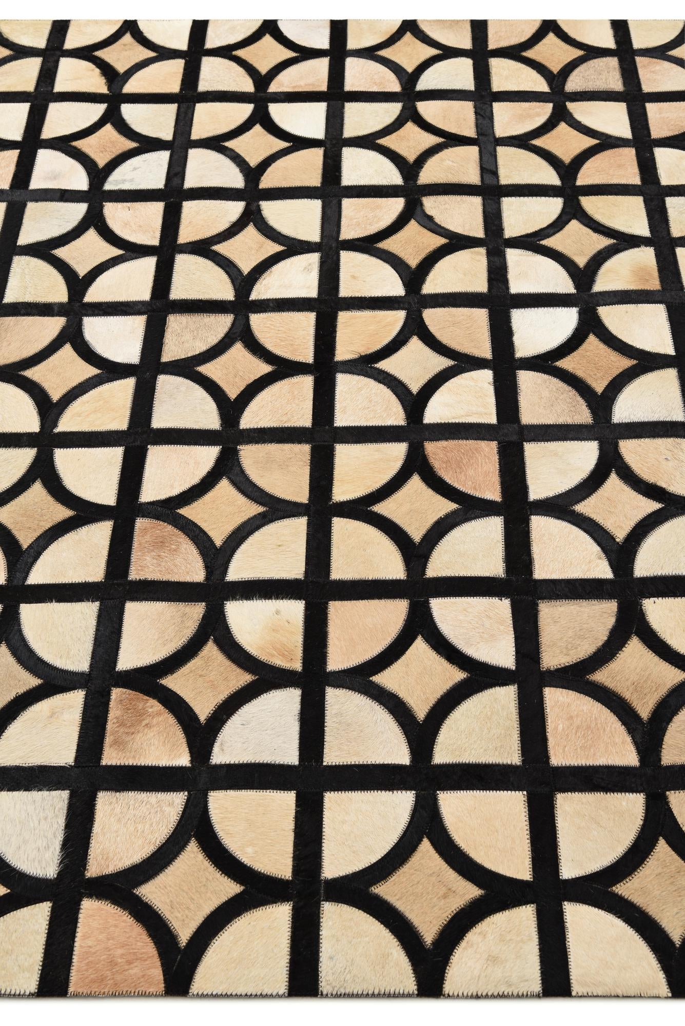5' x 7' 10 Cowhide Rug
