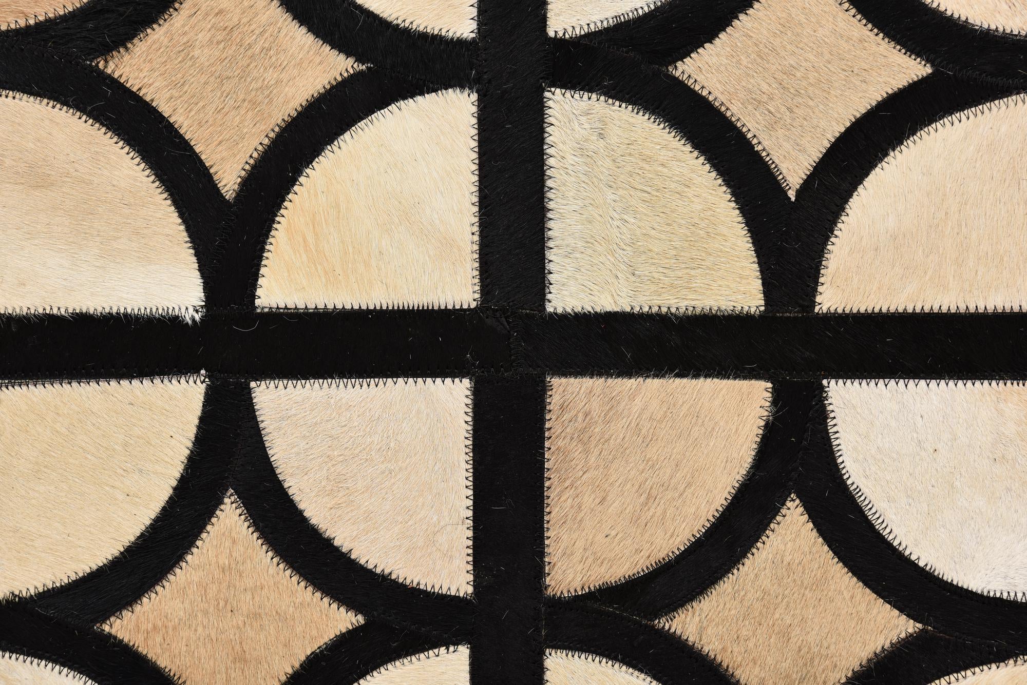 5' x 7' 10 Cowhide Rug