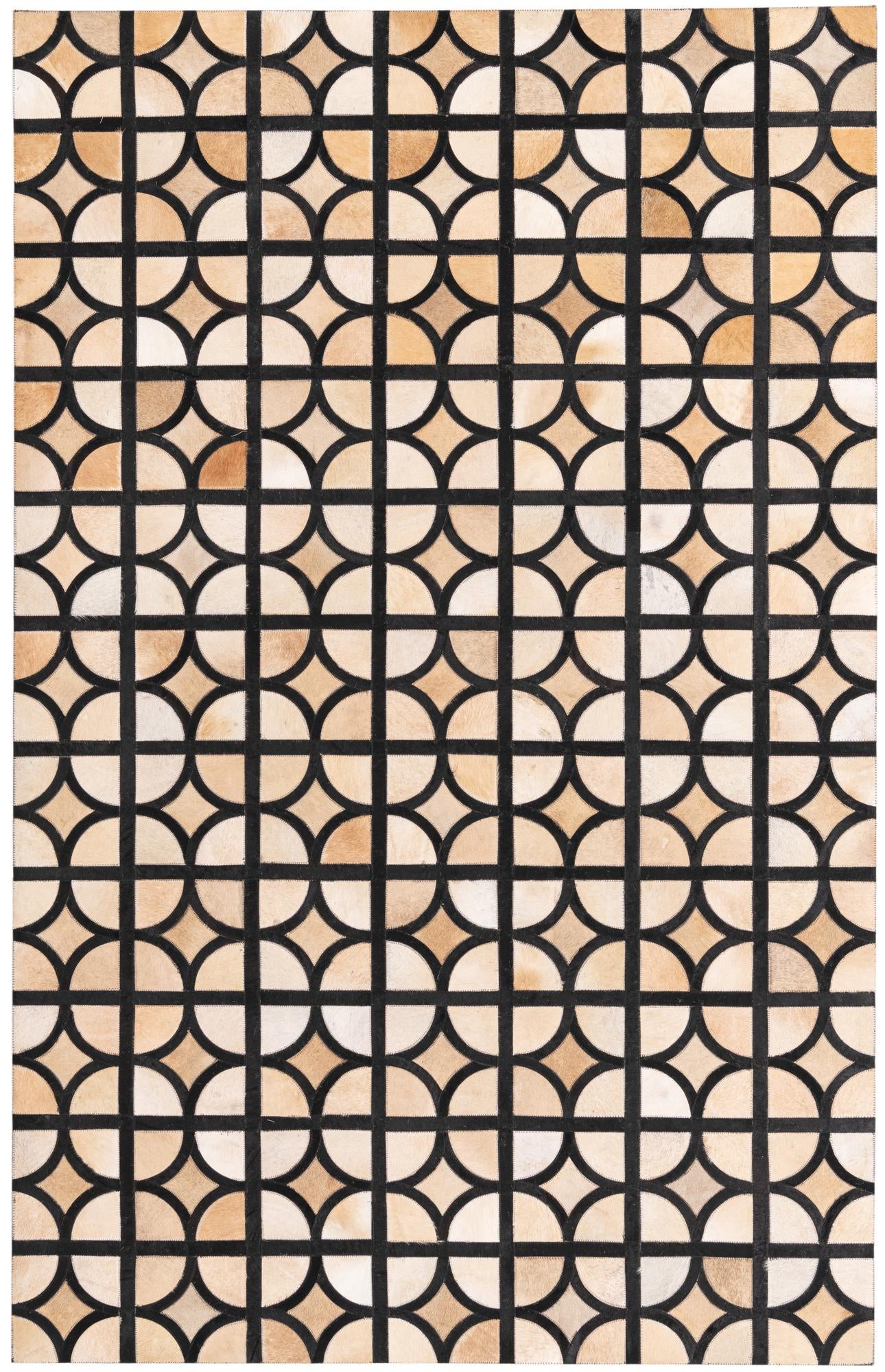 5' x 7' 10 Cowhide Rug