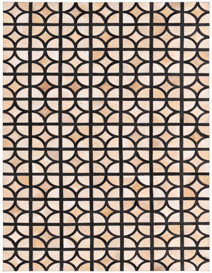 Detail image of 5' x 7' 9 Cowhide Rug