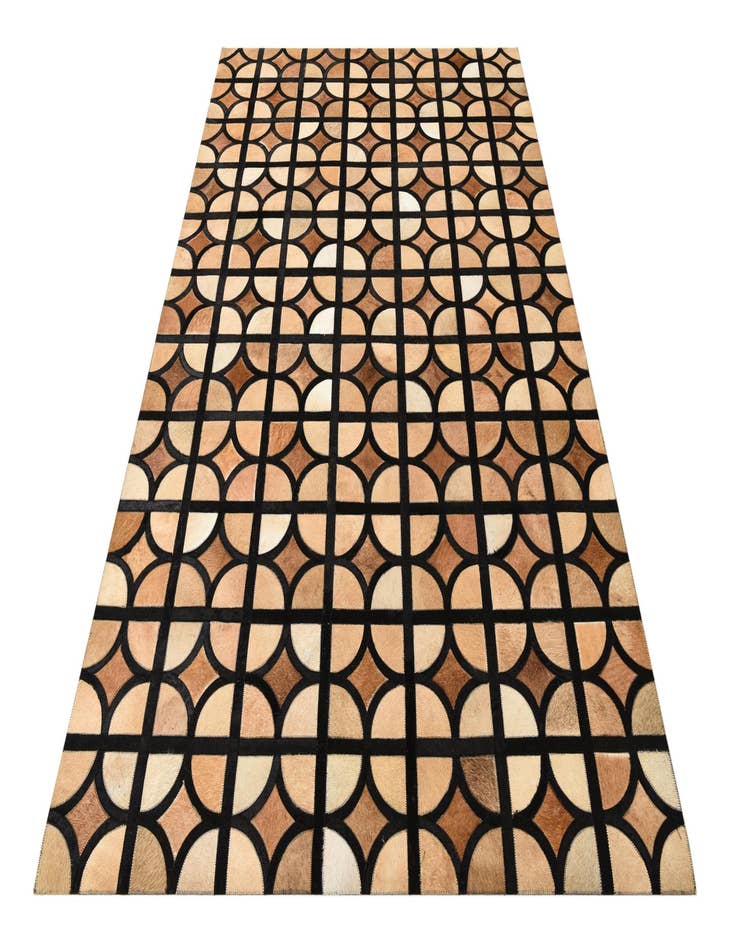 Detail image of 5' x 7' 10 Cowhide Rug