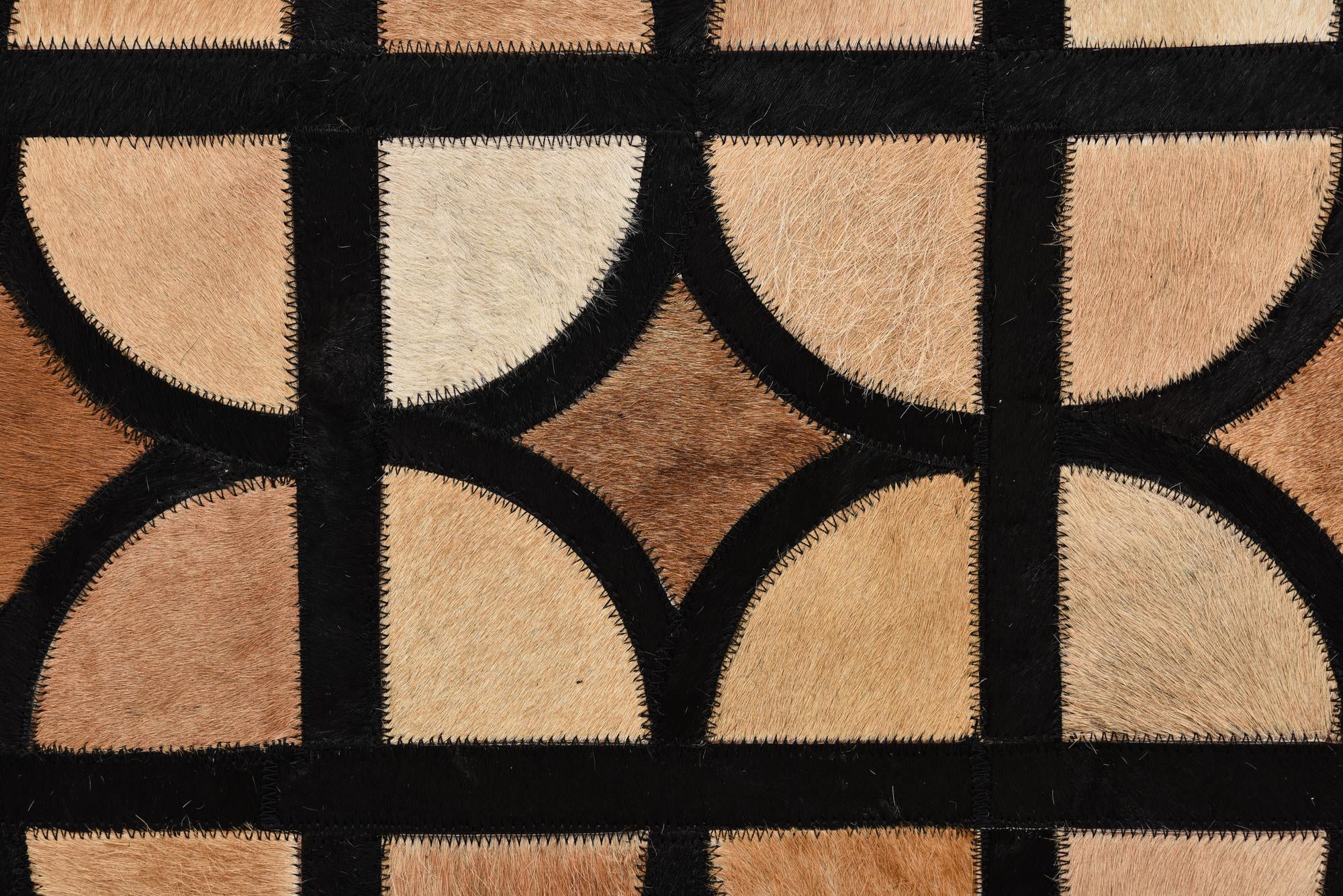 5' x 7' 10 Cowhide Rug
