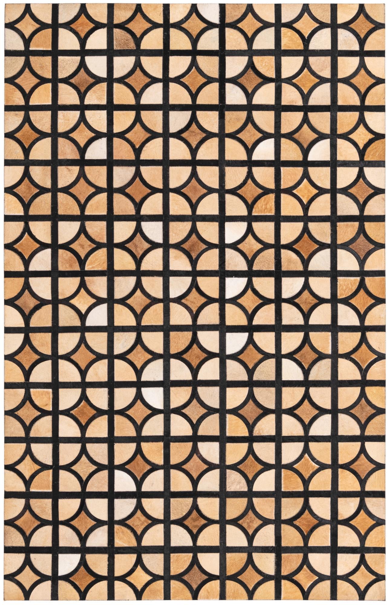 5' x 7' 10 Cowhide Rug