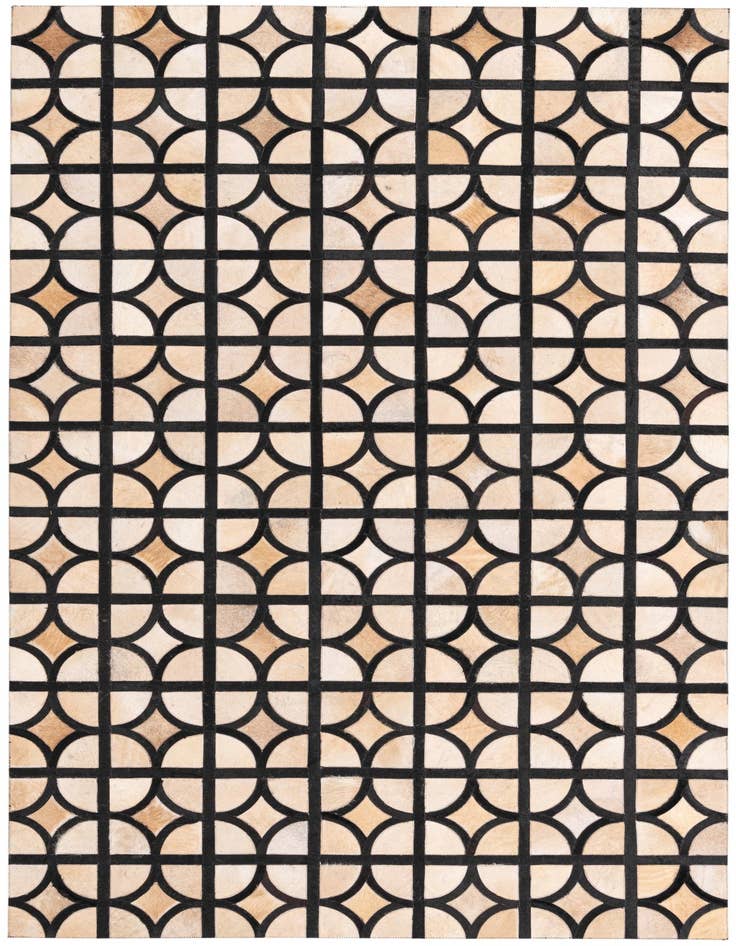Detail image of 5' x 7' 10 Cowhide Rug