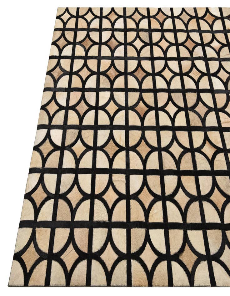 Detail image of 5' x 7' 10 Cowhide Rug