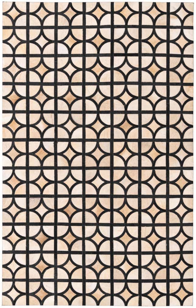 5' x 7' 10 Cowhide Rug