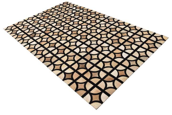5' x 7' 10 Cowhide Rug