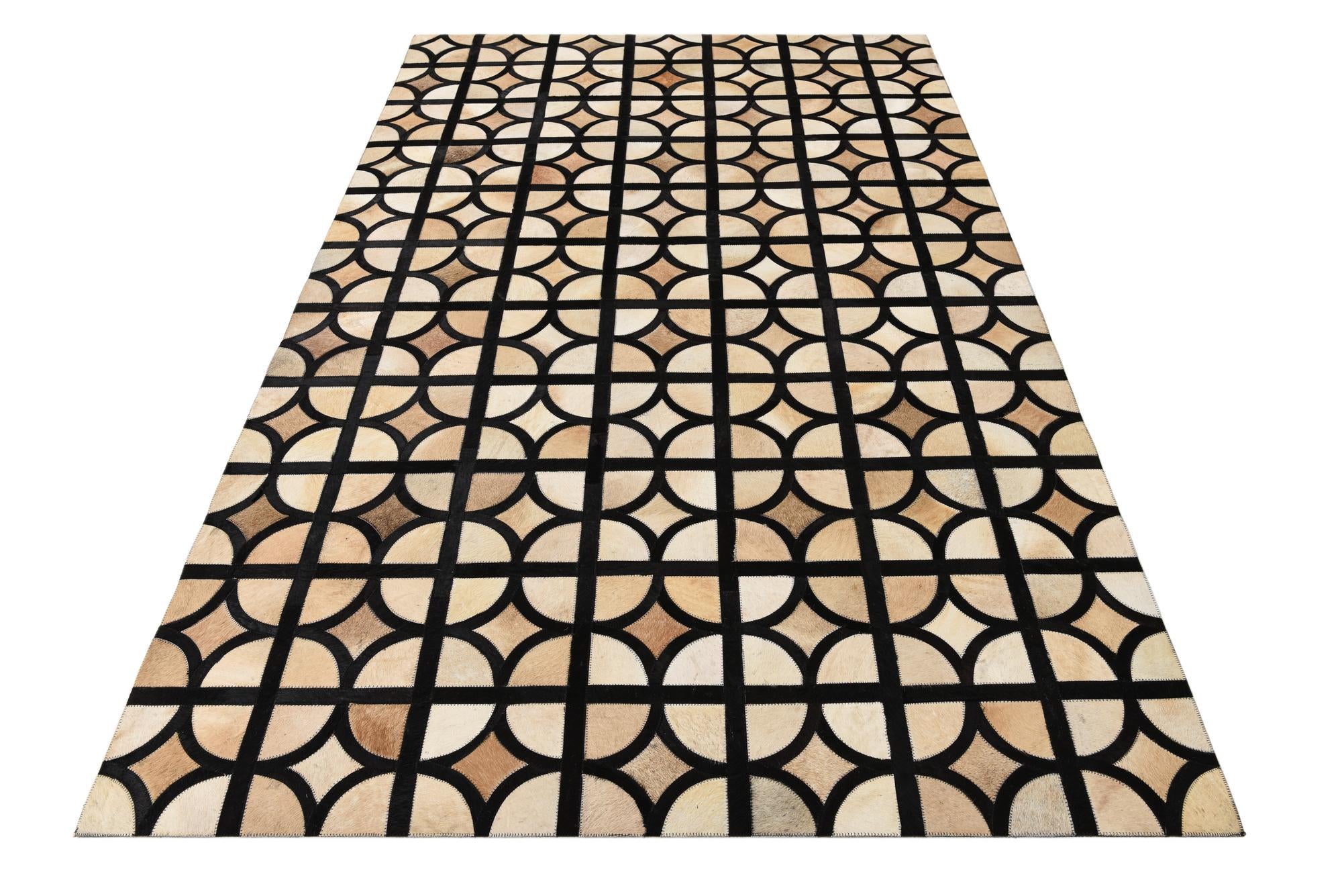 5' x 7' 10 Cowhide Rug