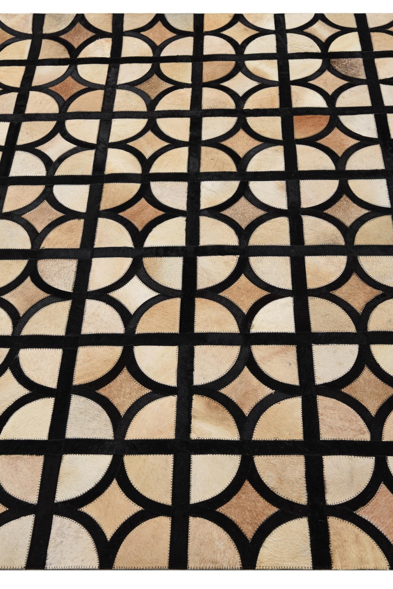 5' x 7' 10 Cowhide Rug