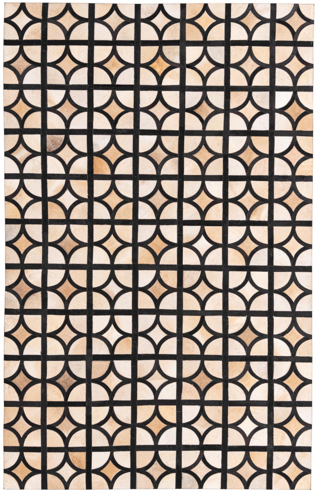 5' x 7' 10 Cowhide Rug