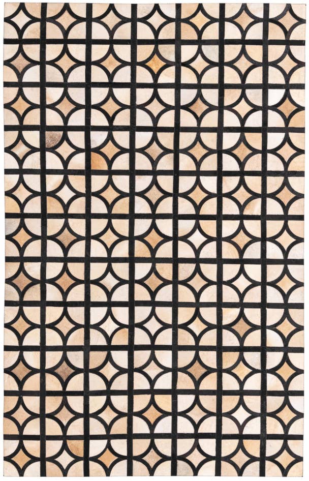Detail image of 5' x 7' 10 Cowhide Rug