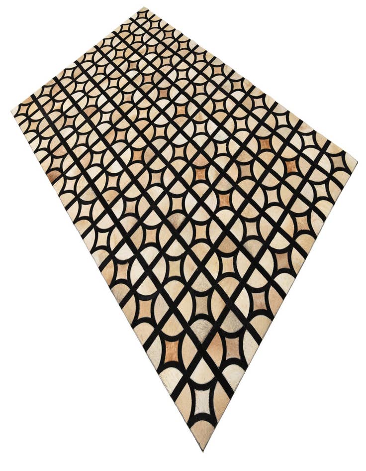 Detail image of 5' 1 x 8' Cowhide Rug