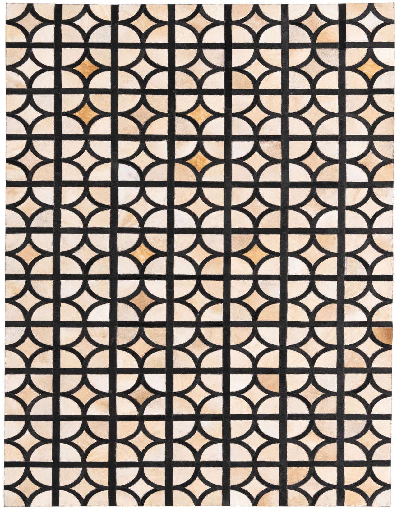 5' 1 x 8' Cowhide Rug