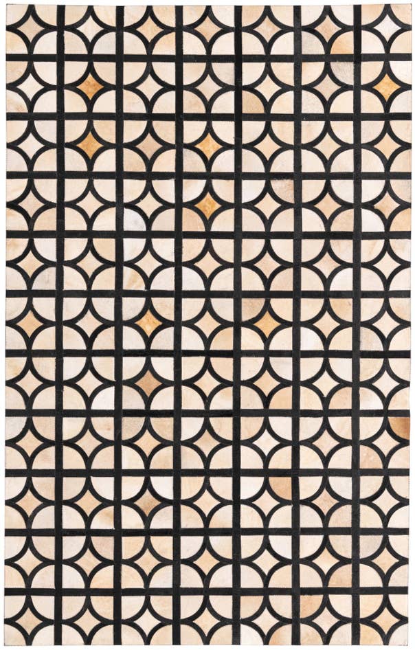 Detail image of 5' 1 x 8' Cowhide Rug