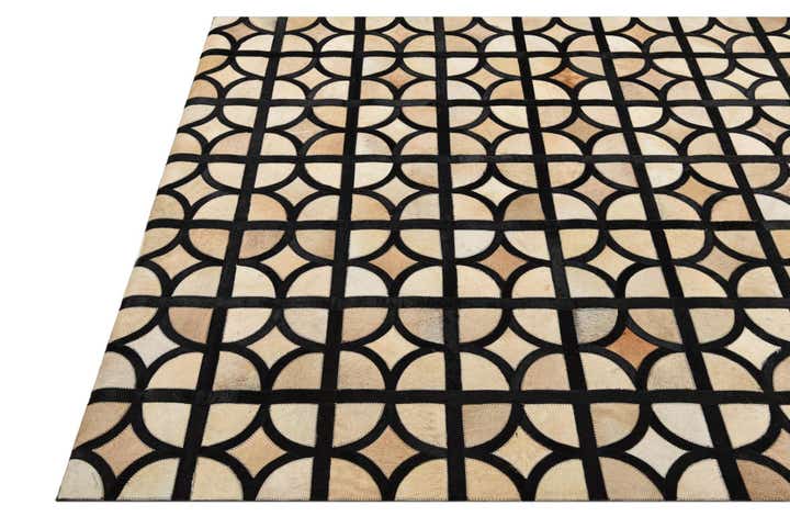 5' x 7' 10 Cowhide Rug