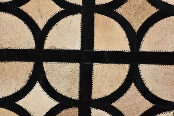 5' x 7' 10 Cowhide Rug
