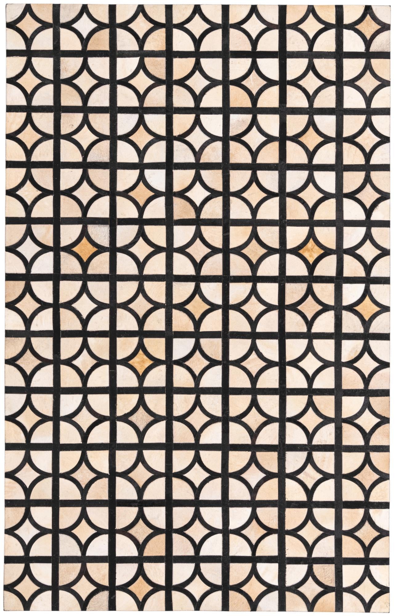 5' x 7' 10 Cowhide Rug