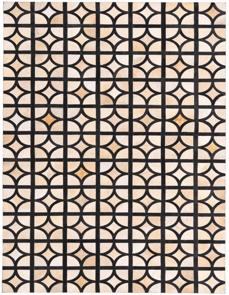 Detail image of 5' x 7' 10 Cowhide Rug