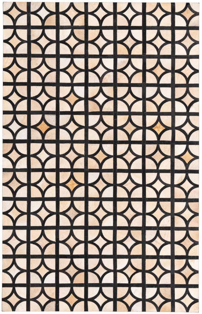 5' x 7' 10 Cowhide Rug