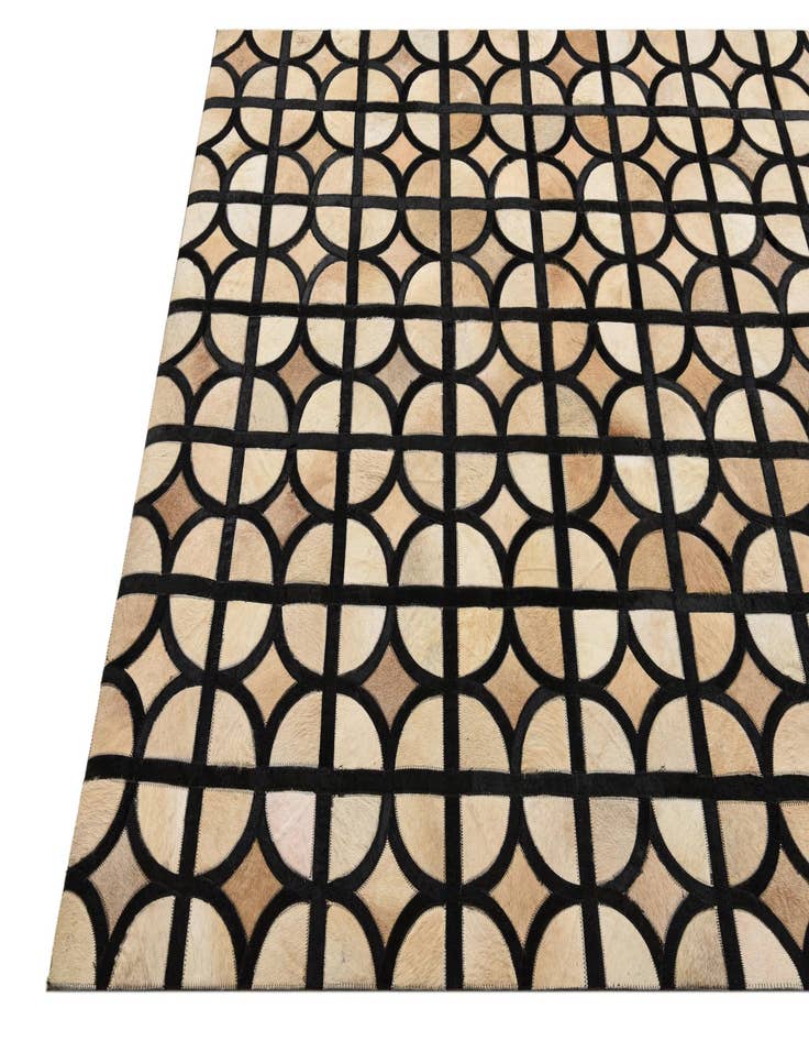 Detail image of 5' 1 x 7' 10 Cowhide Rug