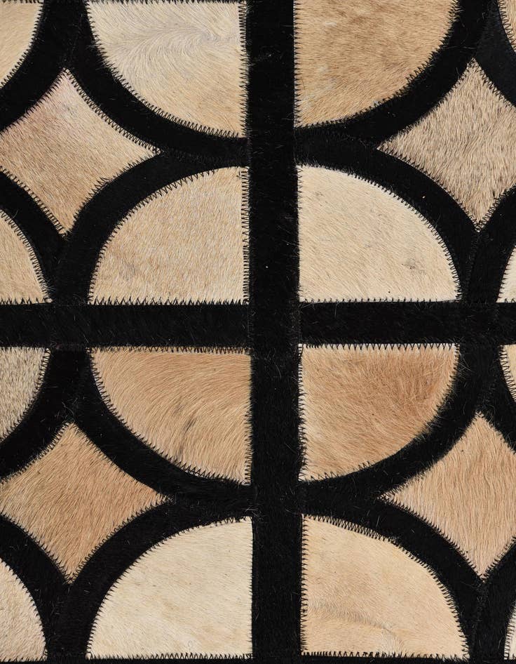 Detail image of 5' 1 x 7' 10 Cowhide Rug