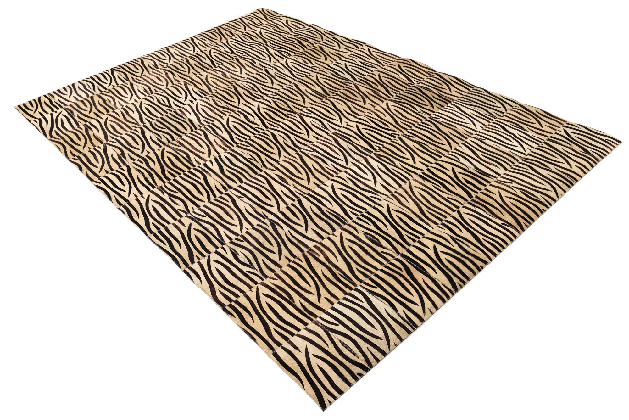 5' 6 x 7' 9 Cowhide Rug