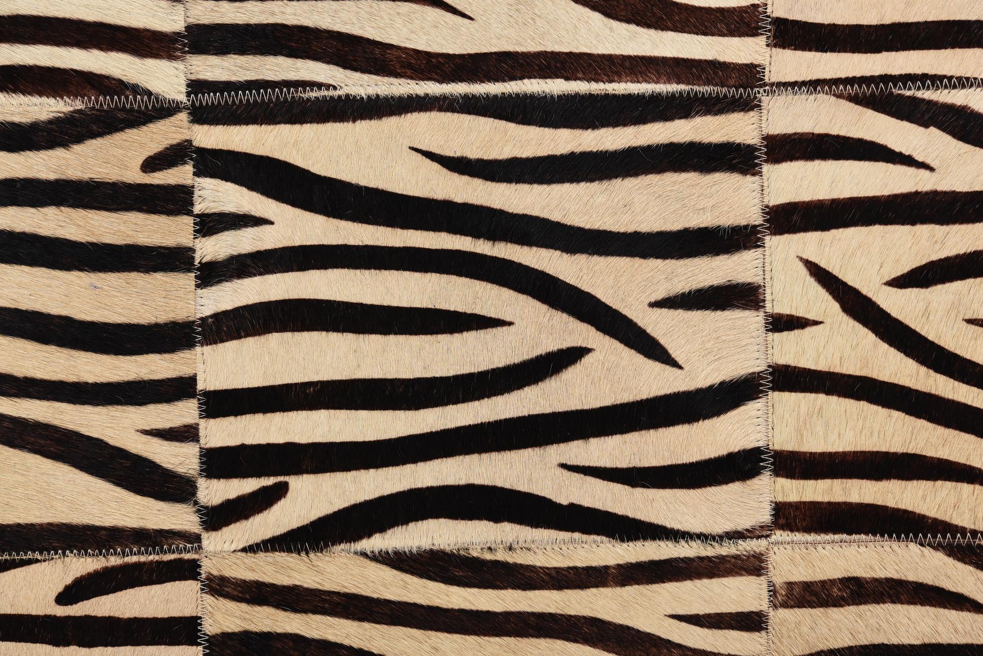 5' 6 x 7' 9 Cowhide Rug