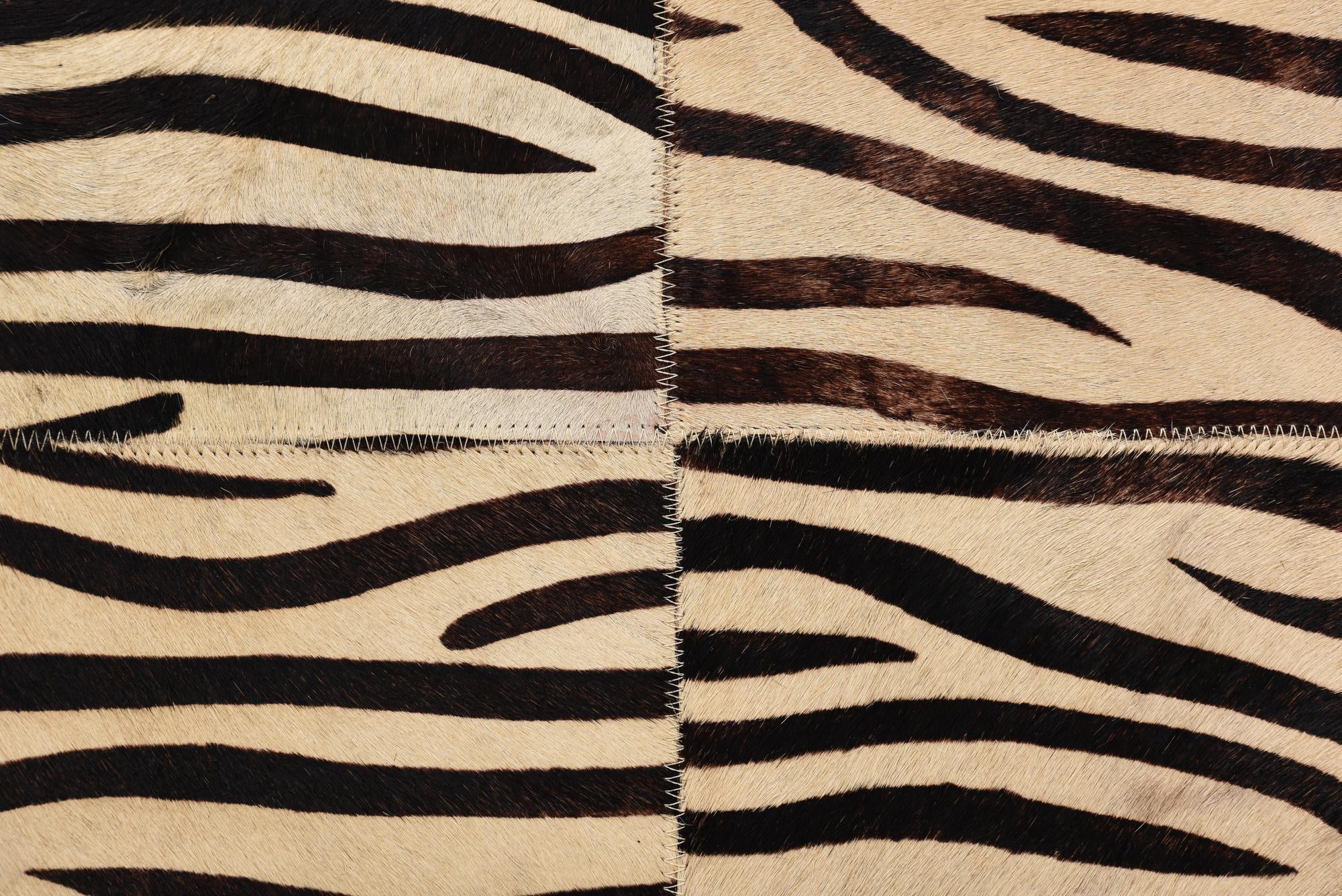 5' 6 x 7' 9 Cowhide Rug