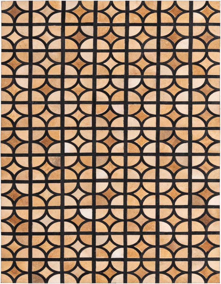 Detail image of 5' x 7' 10 Cowhide Rug
