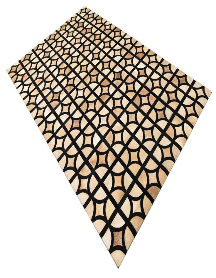 Detail image of 5' x 7' 10 Cowhide Rug