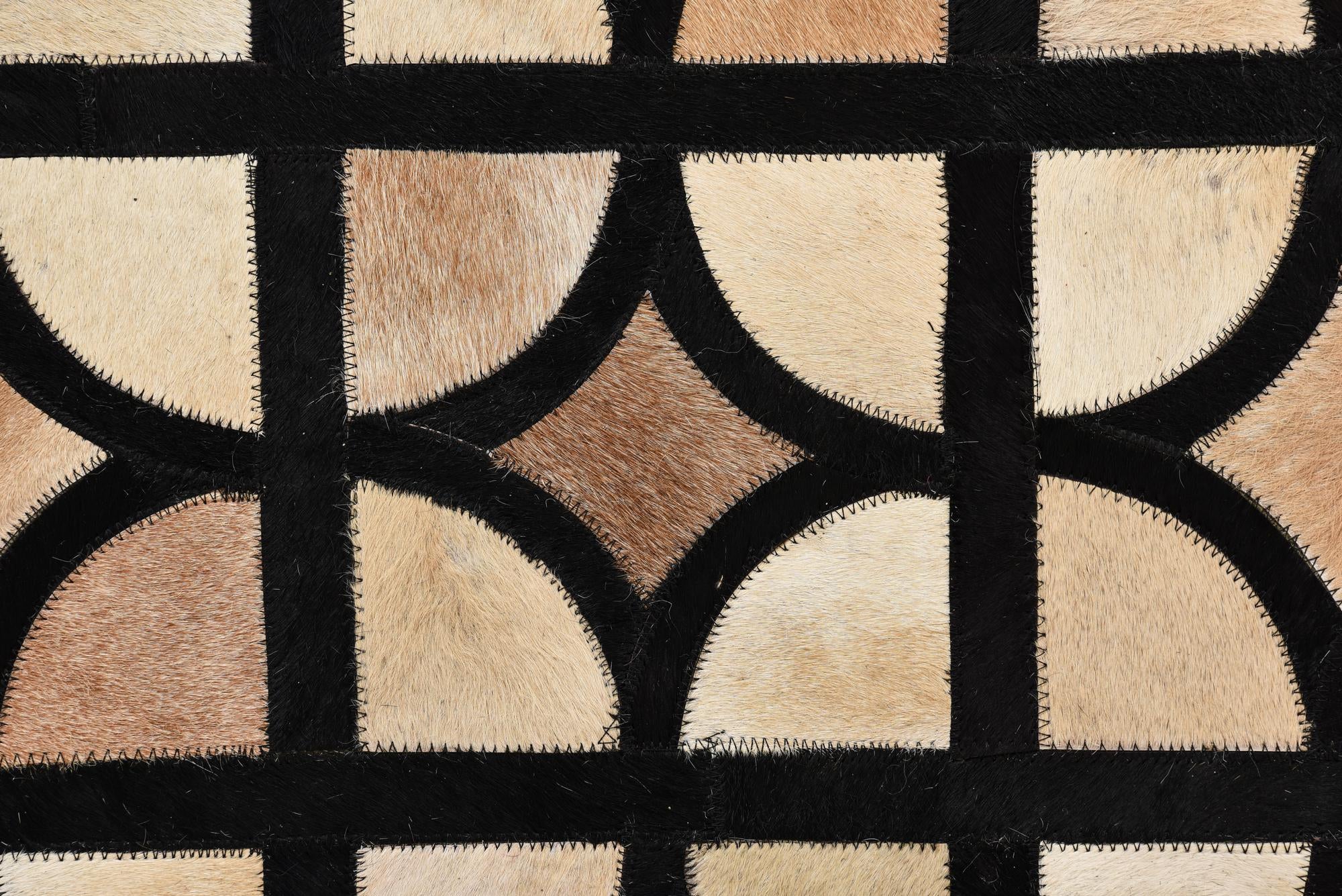 5' x 7' 10 Cowhide Rug