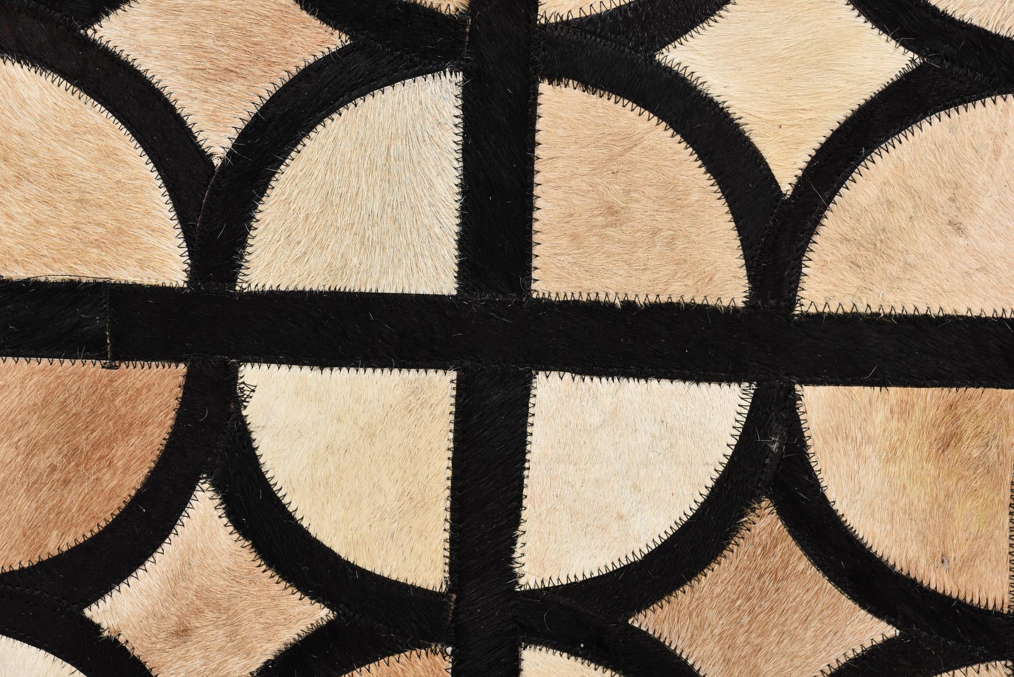 5' x 7' 10 Cowhide Rug