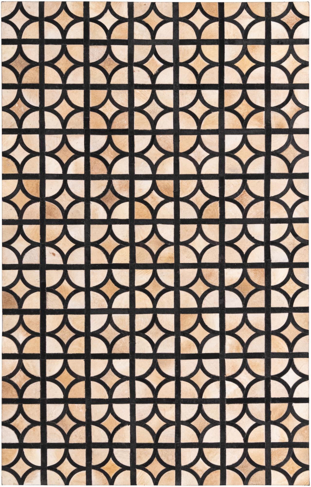 5' x 7' 10 Cowhide Rug