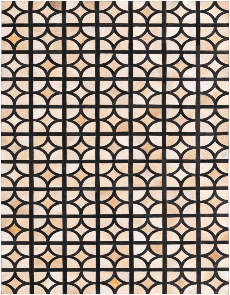 Detail image of 5' x 7' 10 Cowhide Rug
