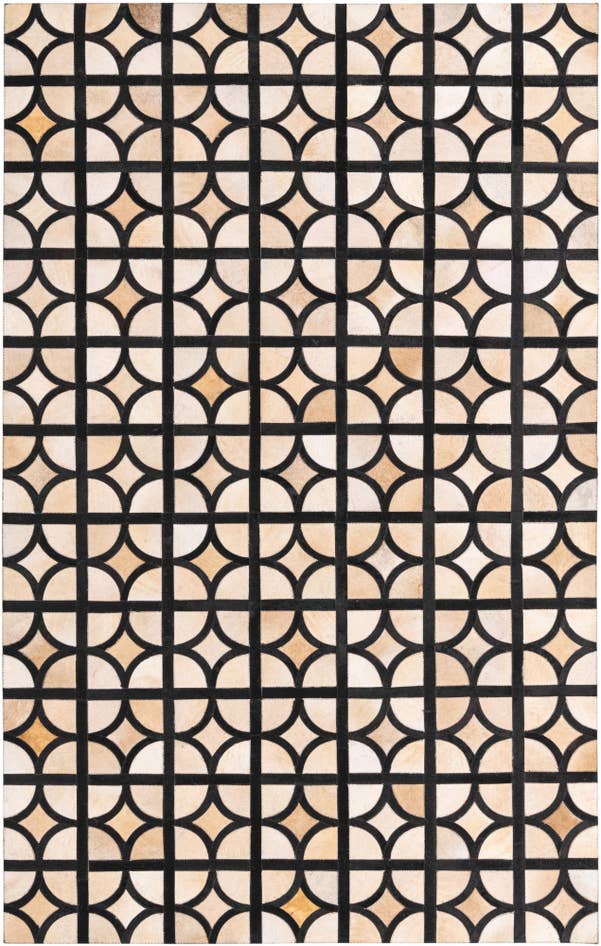 Detail image of 5' x 7' 10 Cowhide Rug