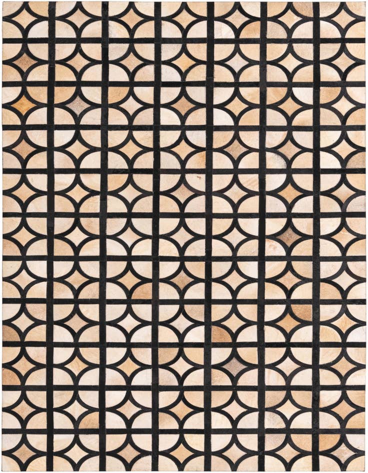 Detail image of 5' x 7' 10 Cowhide Rug