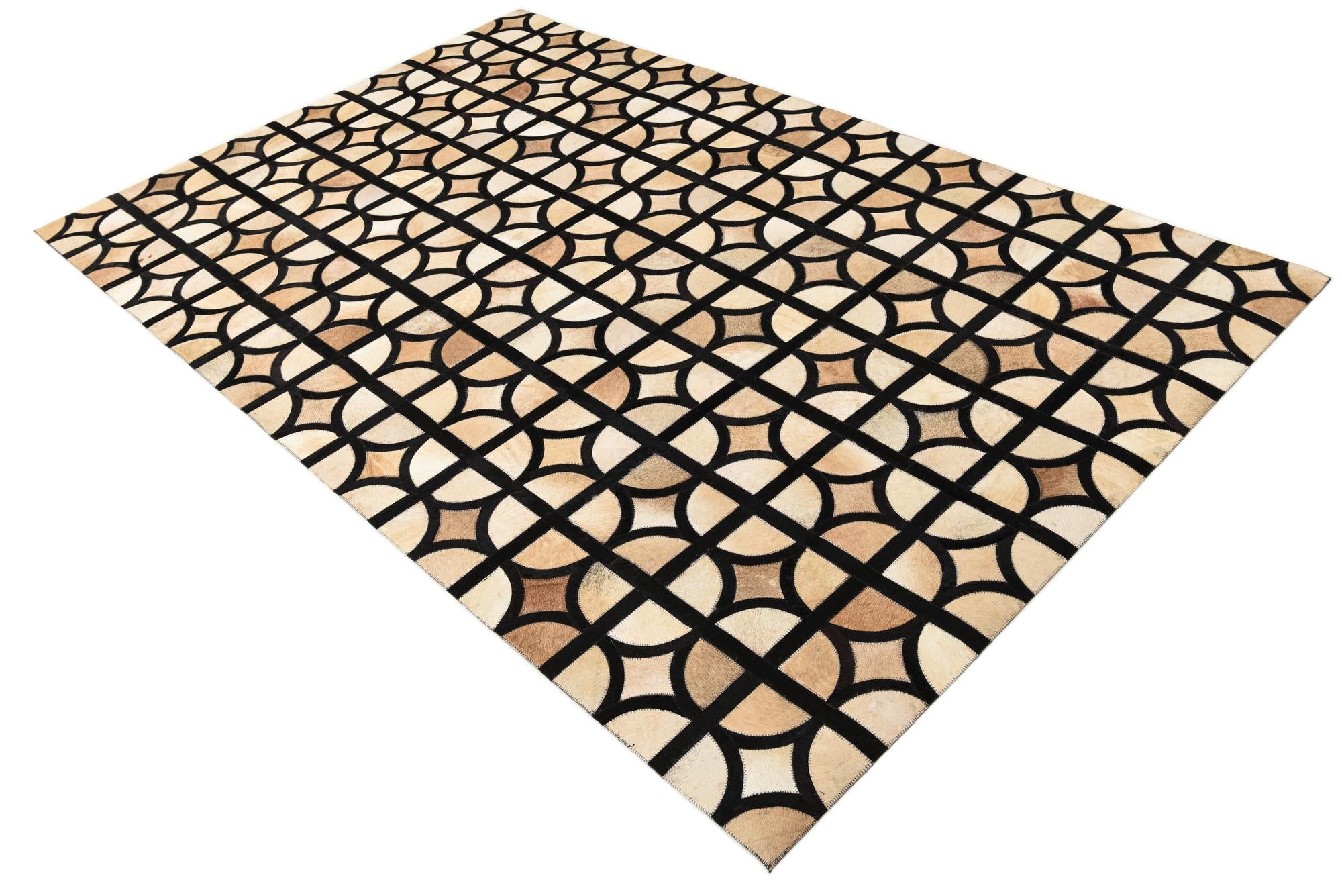 5' x 7' 10 Cowhide Rug