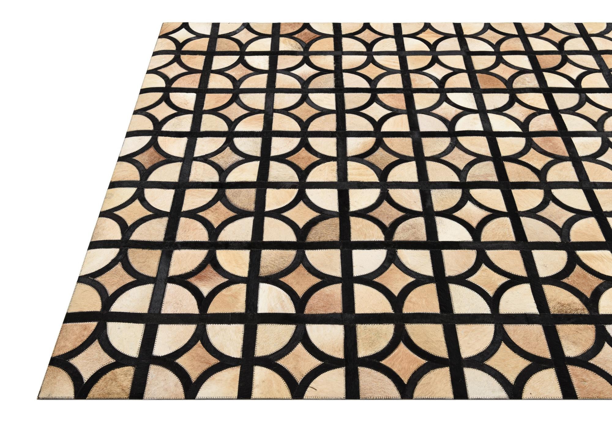 5' x 7' 10 Cowhide Rug