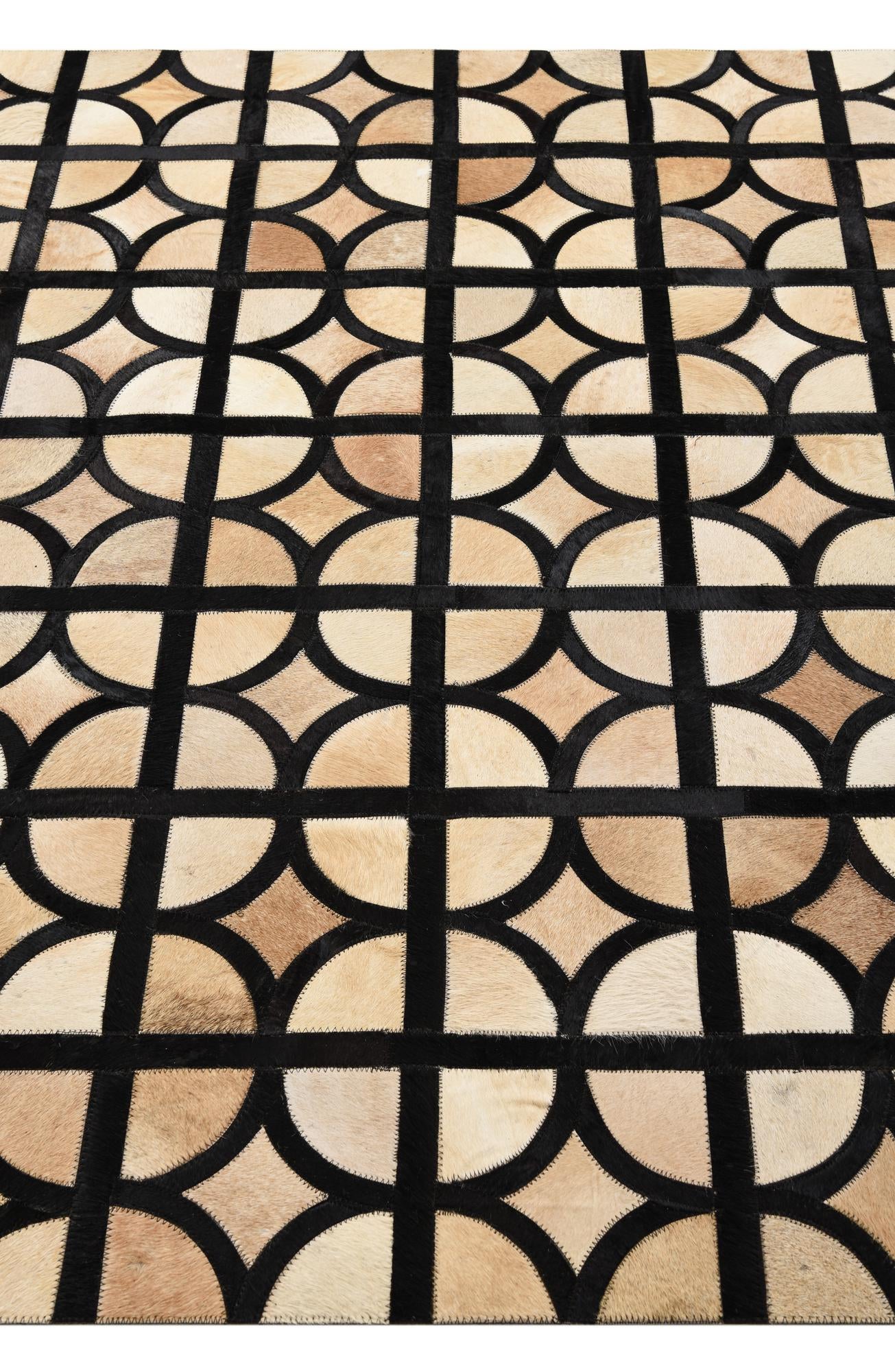 5' x 7' 10 Cowhide Rug