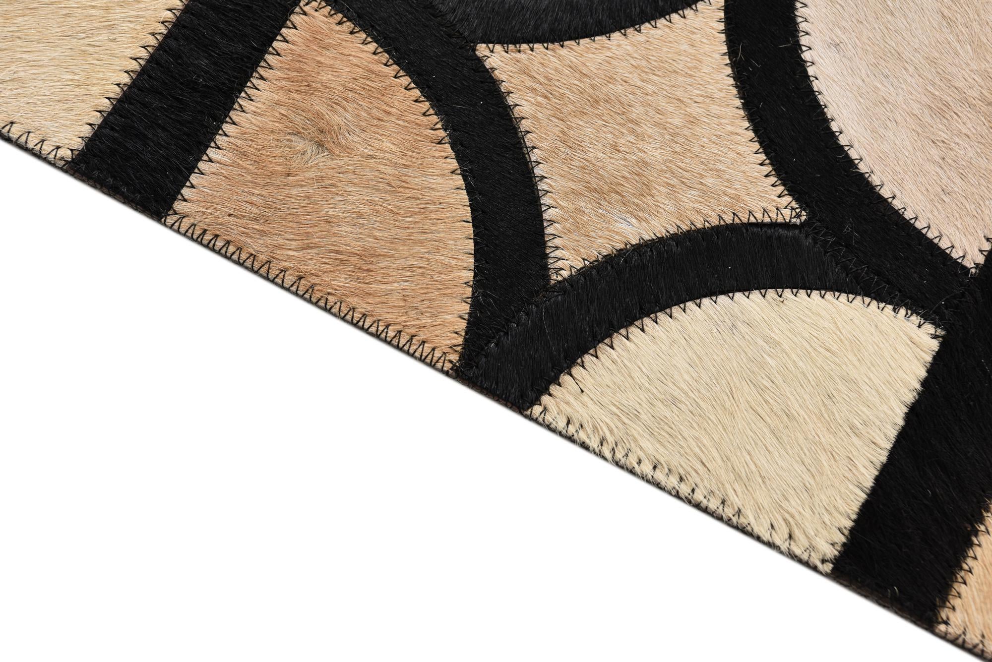 5' x 7' 10 Cowhide Rug