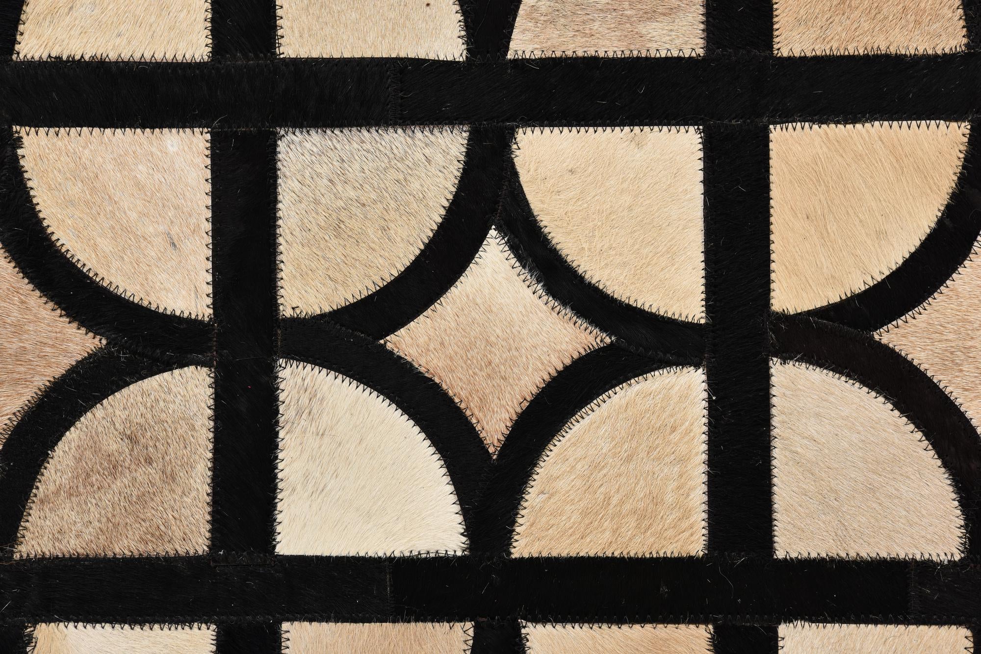 5' x 7' 10 Cowhide Rug