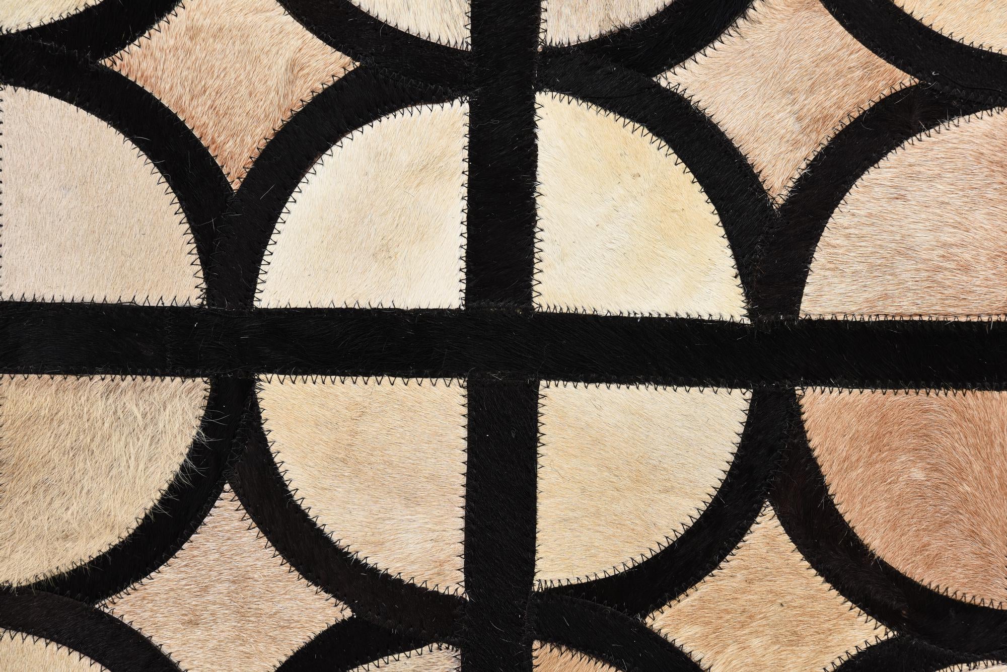 5' x 7' 10 Cowhide Rug