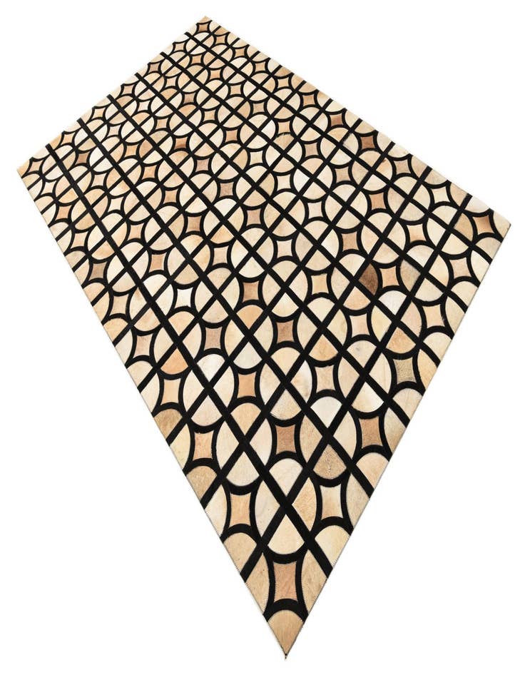 Detail image of 5' x 7' 10 Cowhide Rug