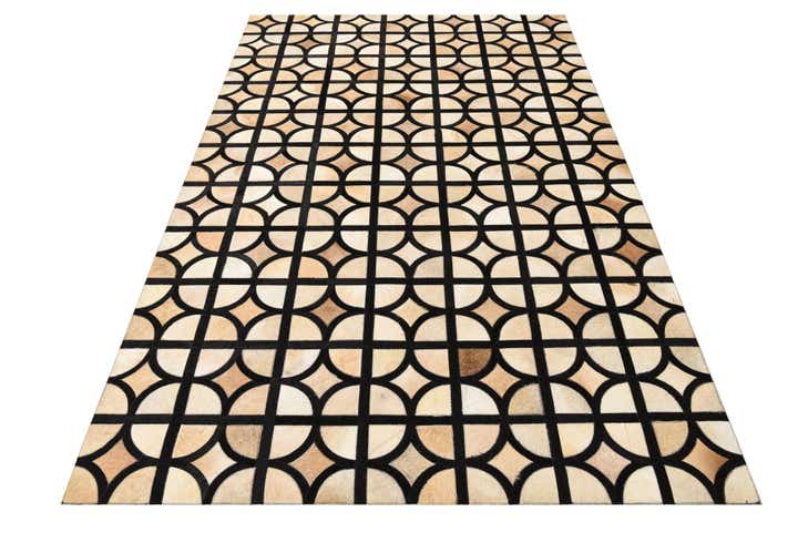 5' x 7' 10 Cowhide Rug