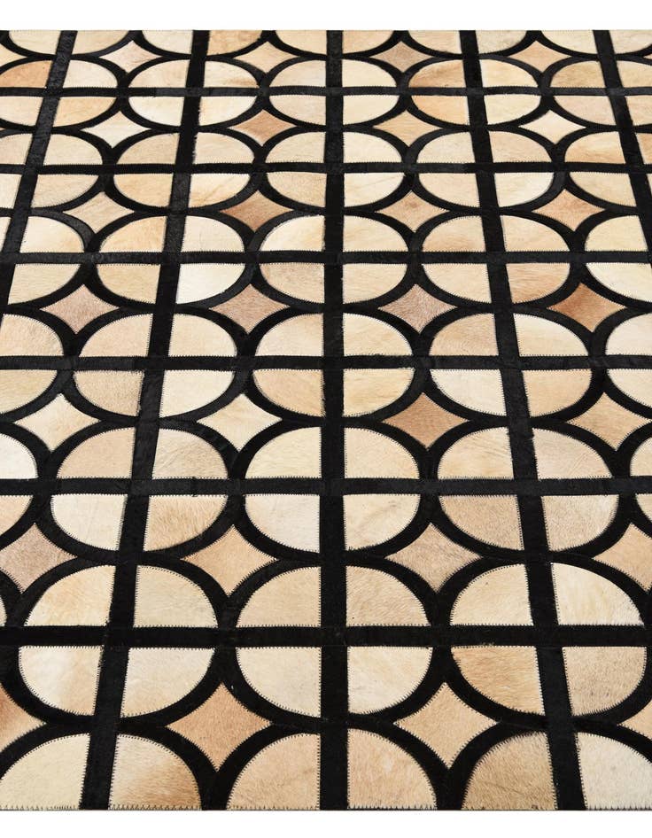 Detail image of 5' x 7' 10 Cowhide Rug