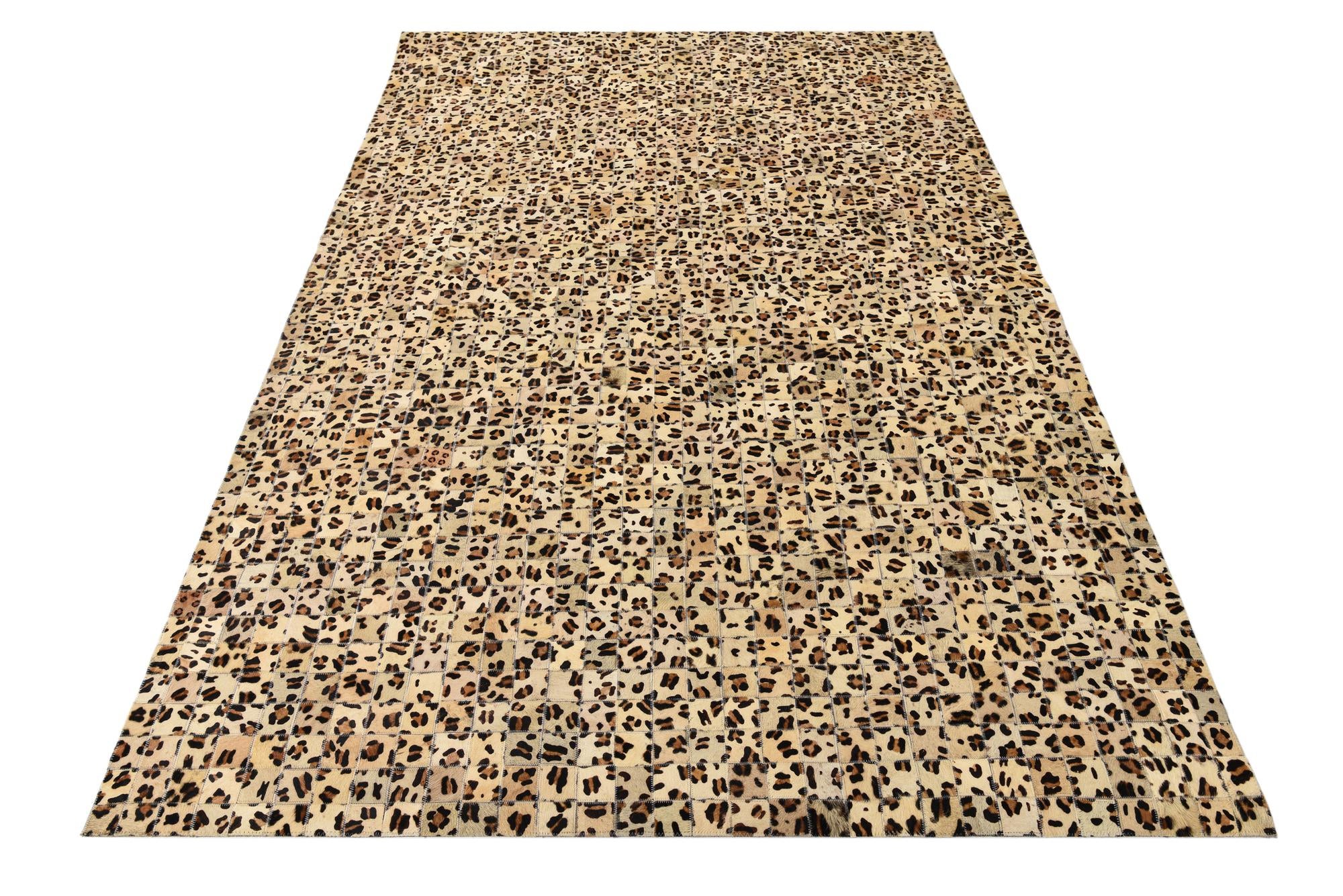 5' 3 x 7' 10 Cowhide Rug