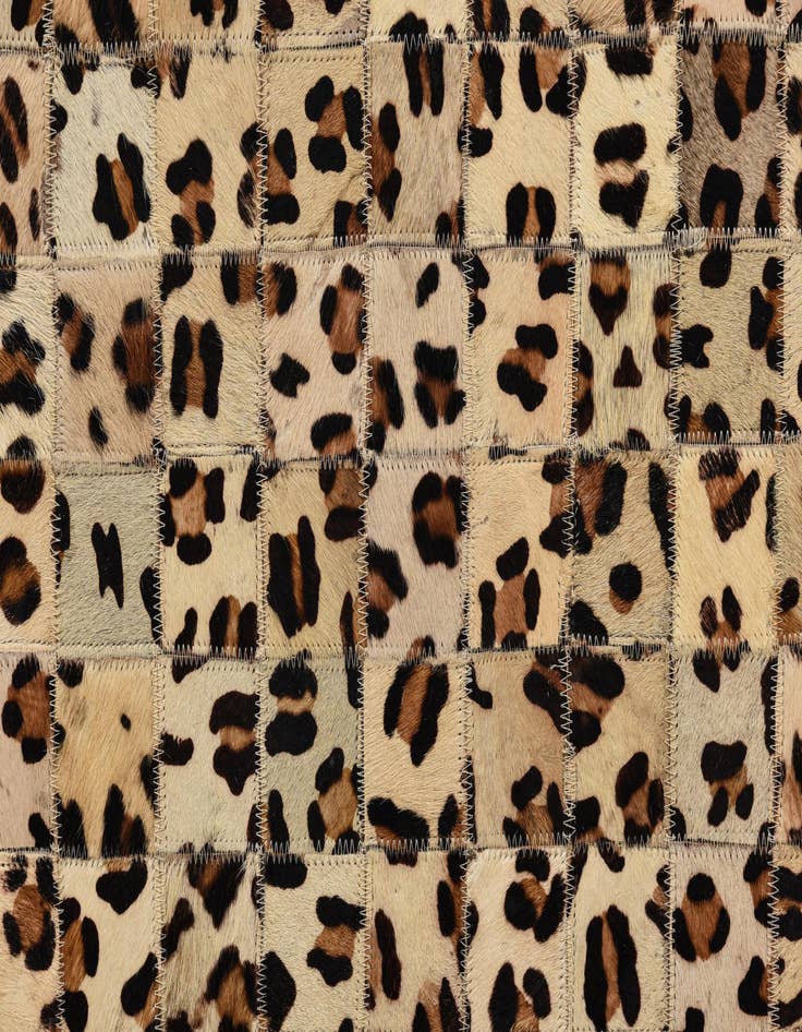 Detail image of 5' 3 x 7' 10 Cowhide Rug