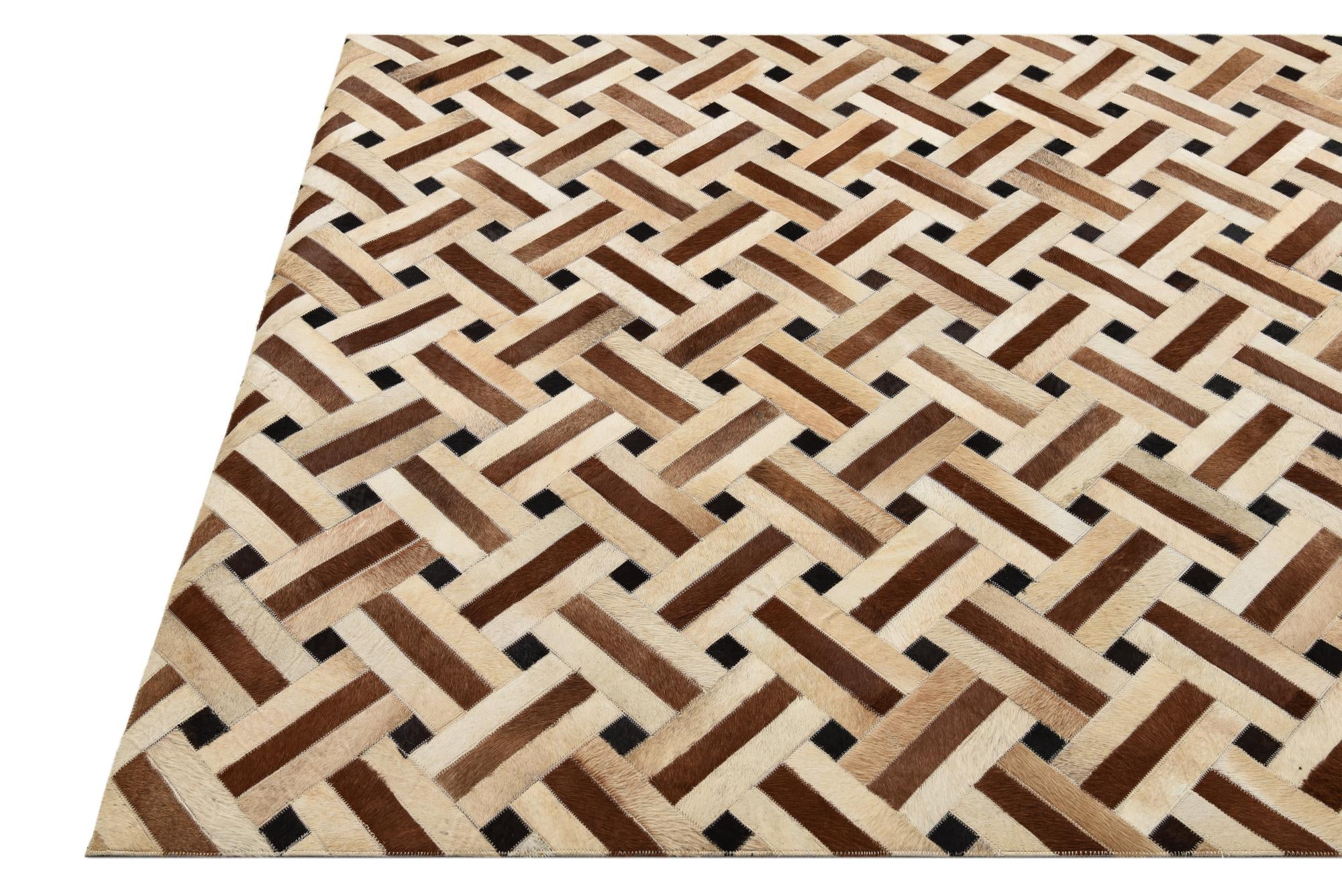 5' x 8' Cowhide Rug